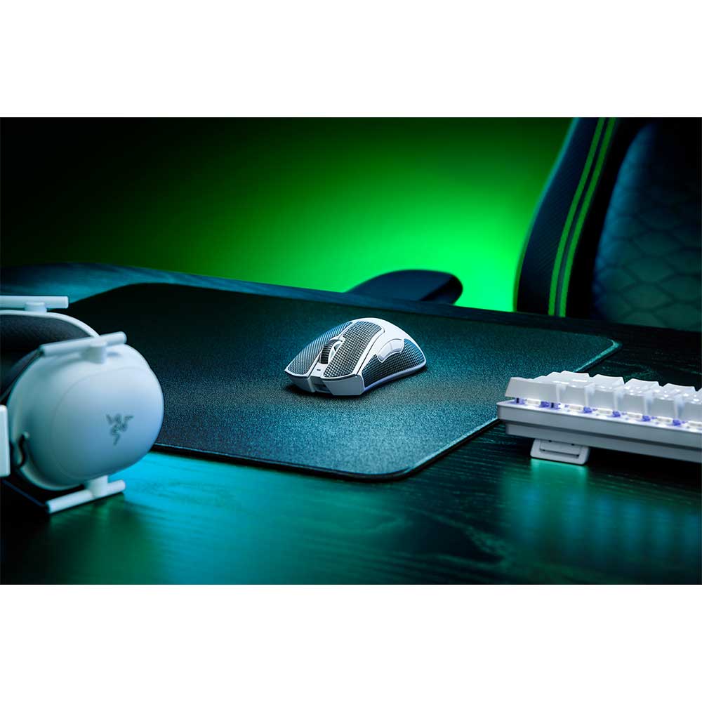 Mouse Gaming Wireless RAZER DeathAdder V3 Pro, Dual-Mode, 30000 dpi, alb