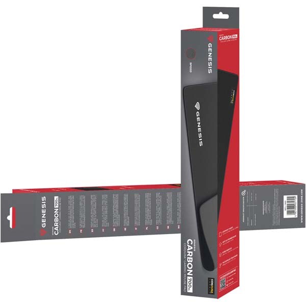 Mouse Pad Gaming GENESIS Carbon 700 XL Cordura, negru