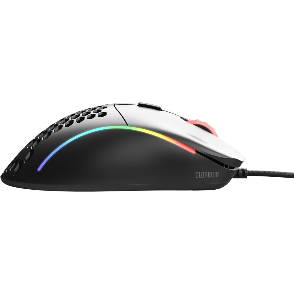 Mouse Gaming GLORIOUS Model D, 12000 dpi, Matte Black