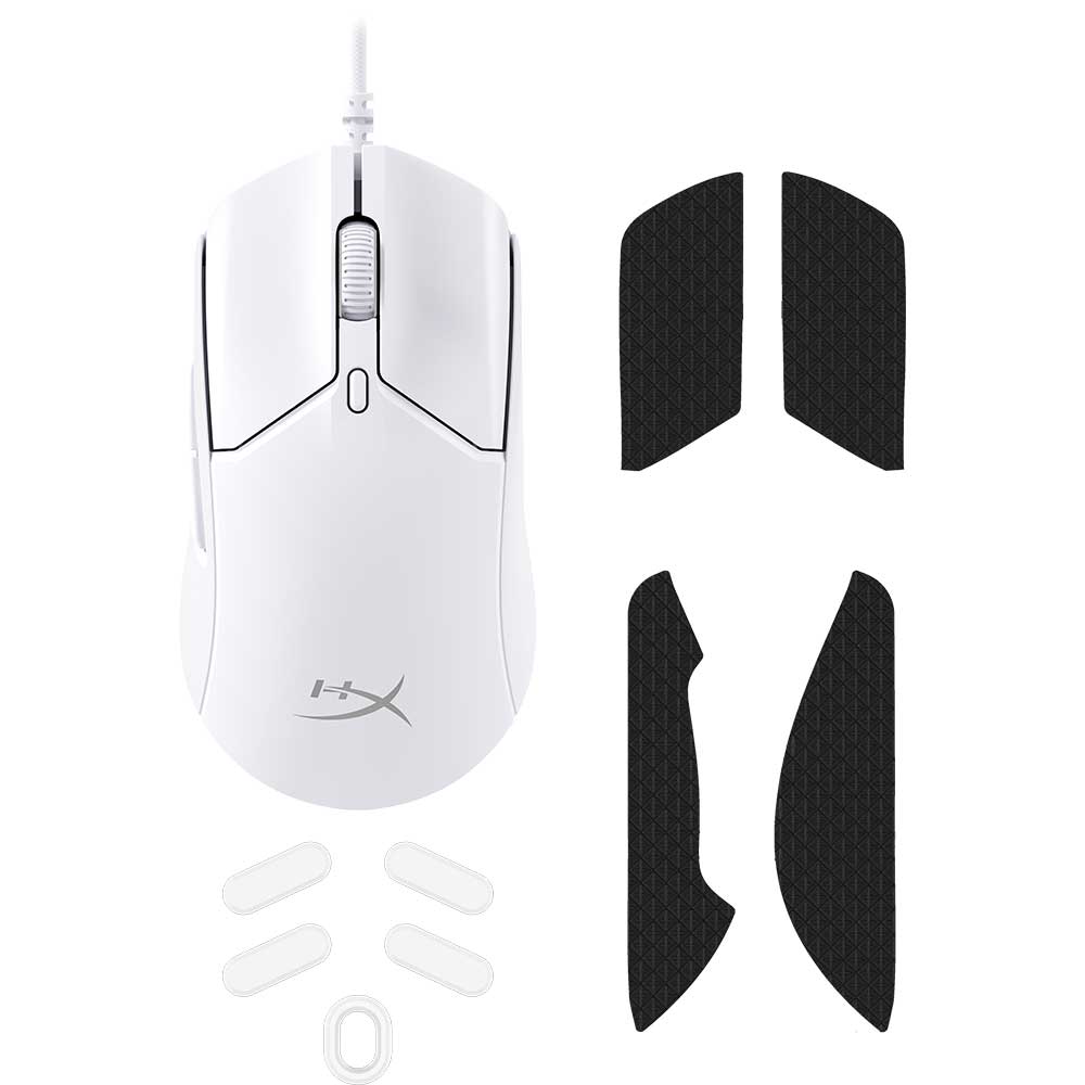 Mouse Gaming HyperX Pulsefire Haste 2, 26000 dpi, alb