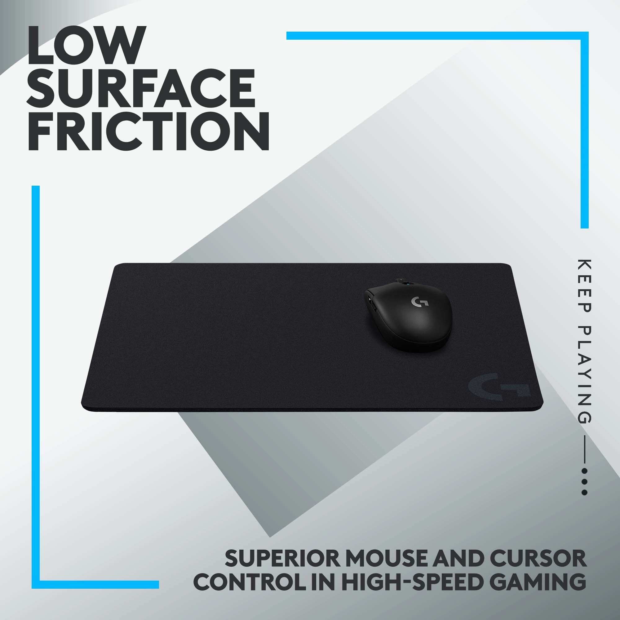 Mouse Pad Gaming LOGITECH G440, negru