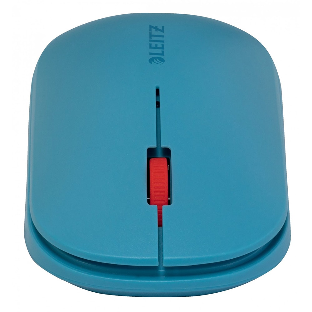 Mouse Wireless LEITZ Cosy, Dual-Mode, 4000 dpi, Bluetooth, albastru
