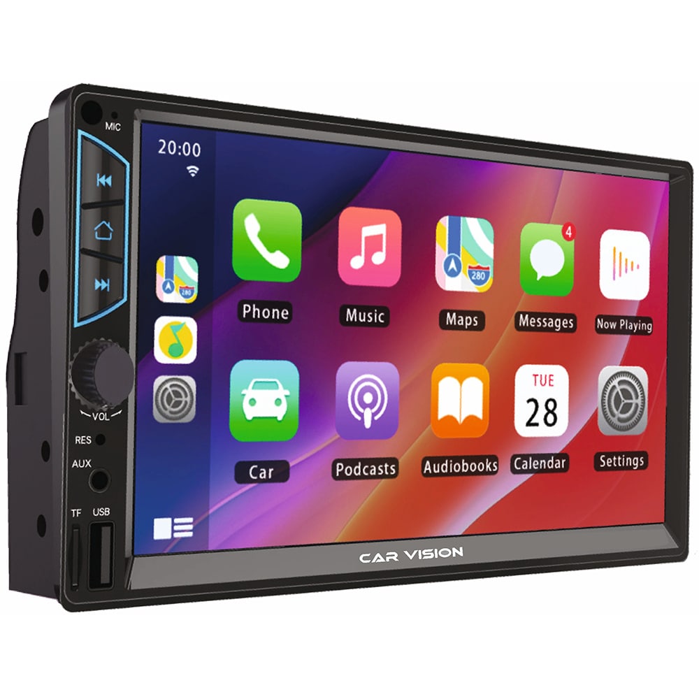 Player auto MP5 CARVISION MP5-02, 4 x 45W, Bluetooth, USB, AUX