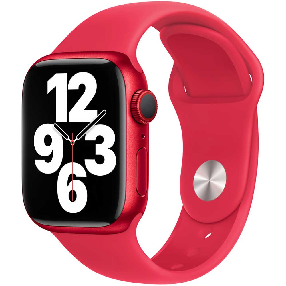 Bratara pentru APPLE Watch 45mm (PRODUCT)RED Sport Band, MP7J3ZM/A