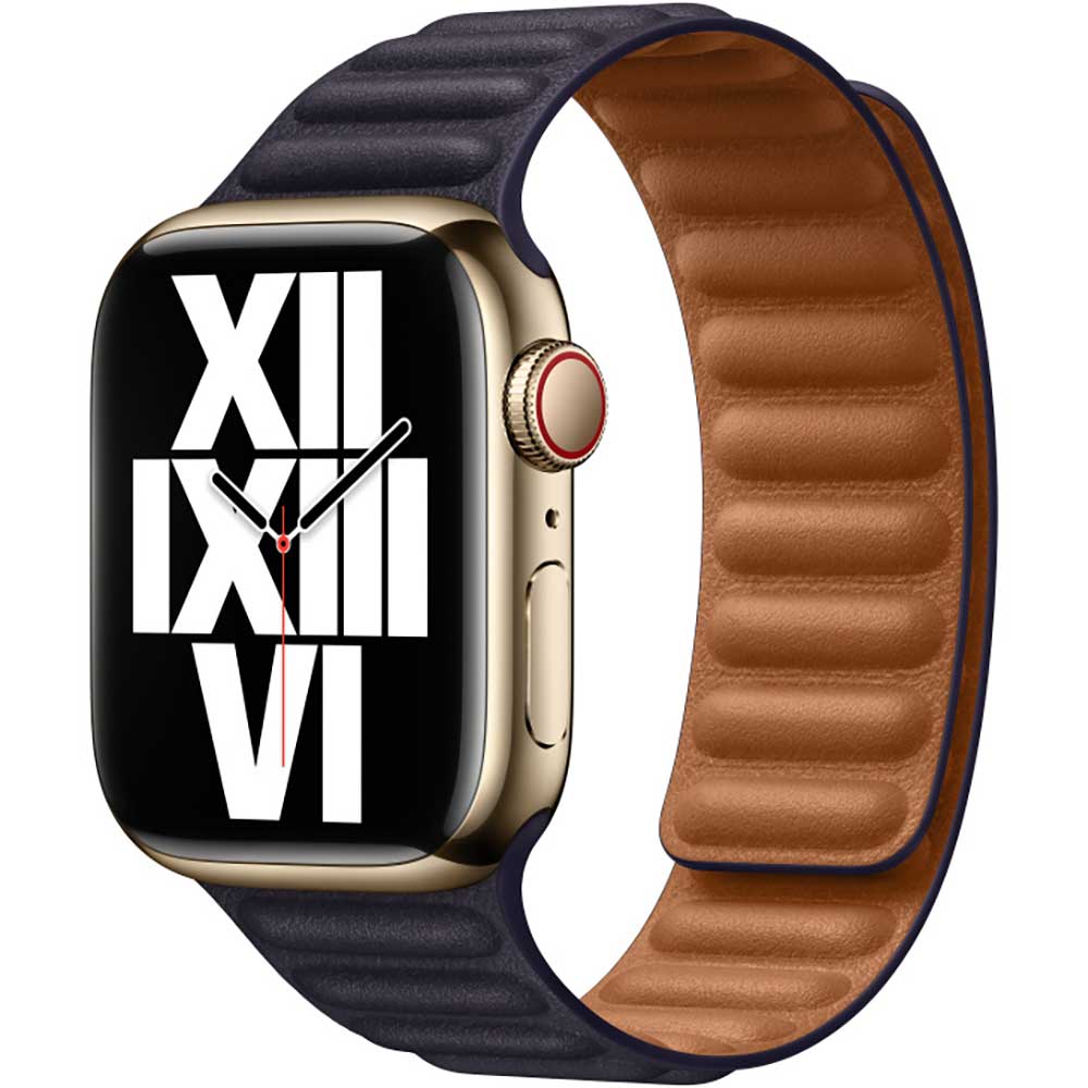 Bratara pentru APPLE Watch 41mm Ink Leather Link - S/M, MP833ZM/A