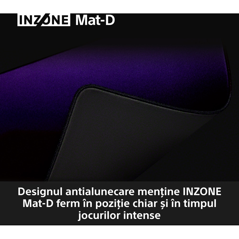 Mouse Pad Gaming SONY INZONE Mat-D, negru