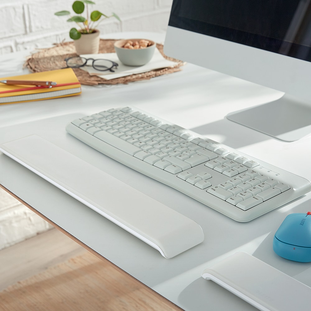 Suport tastatura LEITZ Ergo Cosy, gri deschis