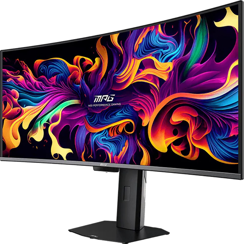 Monitor Gaming curbat QD-OLED MSI MPG 341CQR QD-OLED X36, 34", UWQHD, 360Hz, HDR500 True Black, negru
