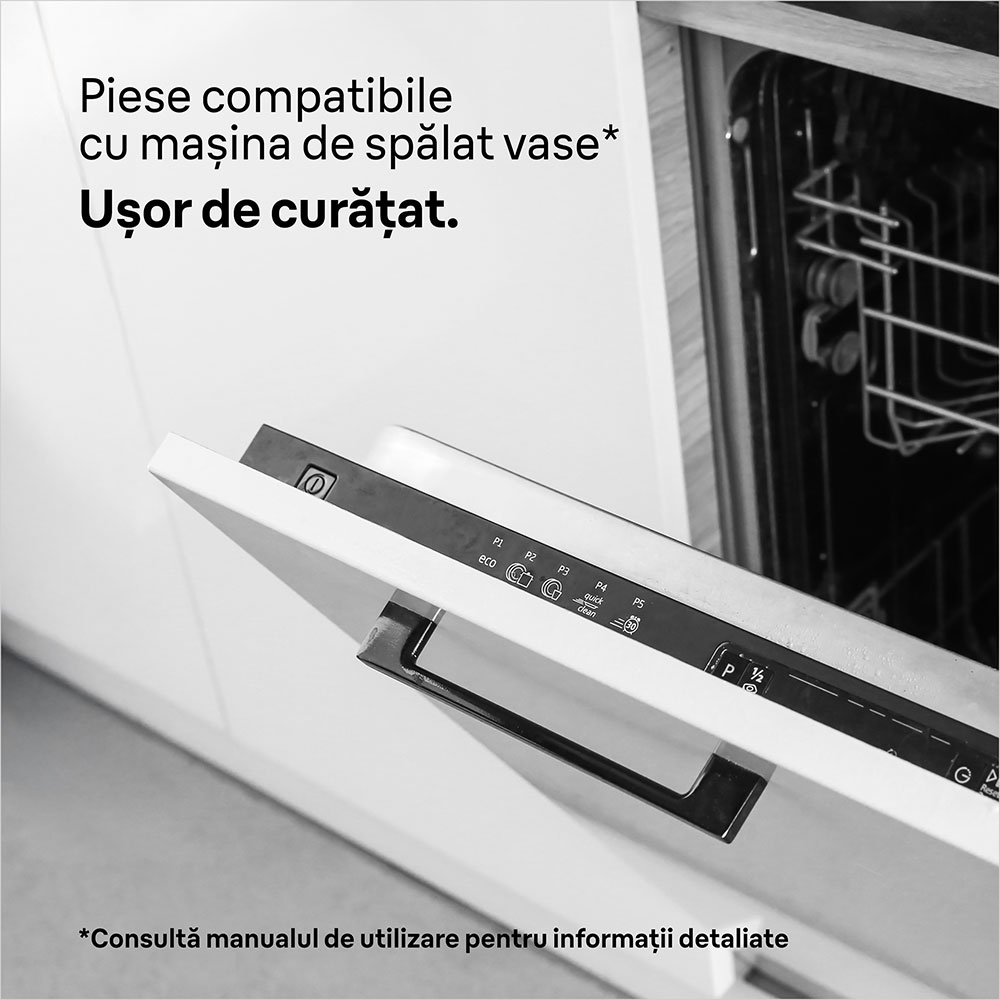 Mixer vertical BRAUN MQ9135XI, 0.6l, 1200W, viteza variabila, argintiu-negru