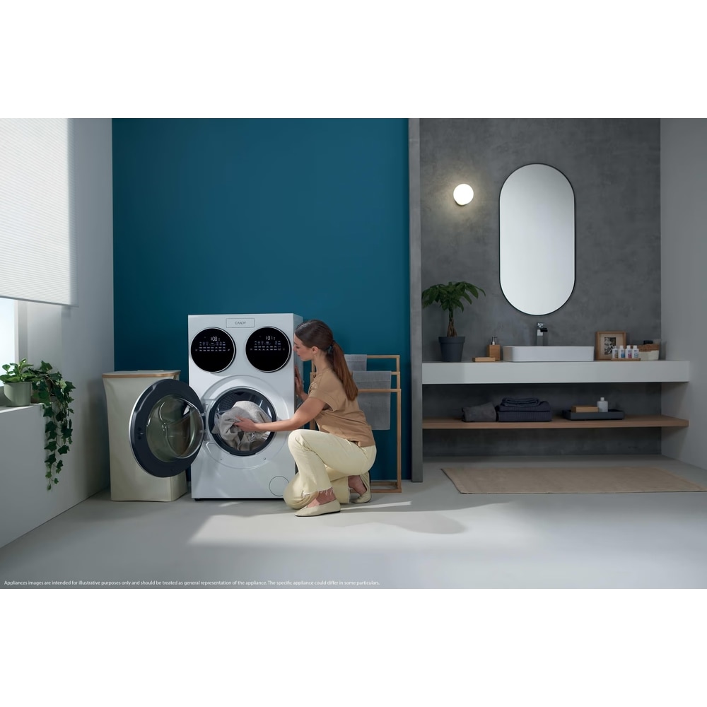 Masina de spalat rufe frontala CANDY MultiWash MQD 410CBL9-S, 10+1+1 kg, 1400rpm, Clasa A, alb