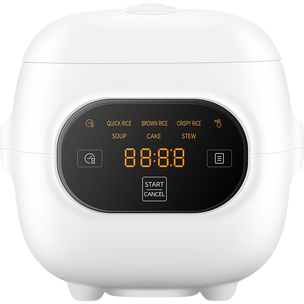 Aparat pentru gatit orez MIDEA MRD121BBMWH, 1.2l, 375W, 6 programe, alb