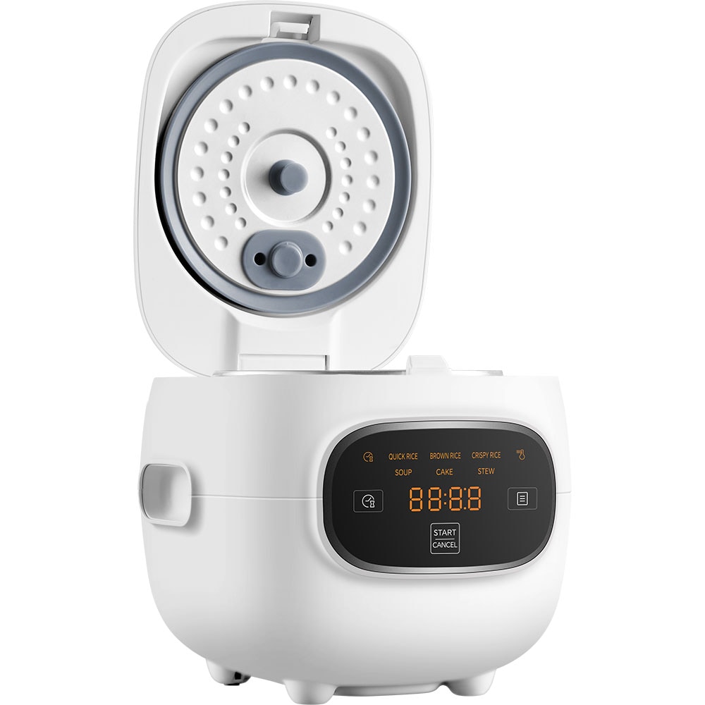 Aparat pentru gatit orez MIDEA MRD121BBMWH, 1.2l, 375W, 6 programe, alb