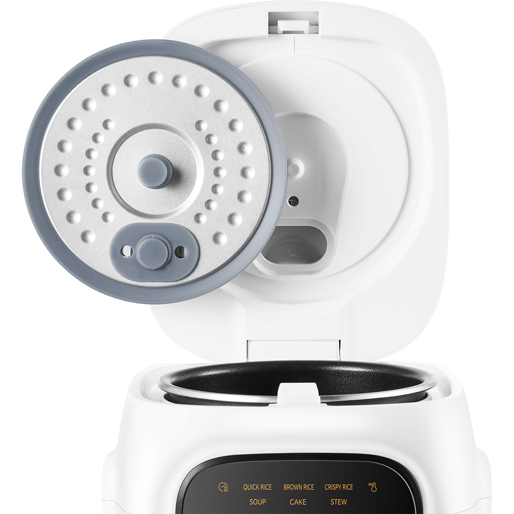 Aparat pentru gatit orez MIDEA MRD121BBMWH, 1.2l, 375W, 6 programe, alb