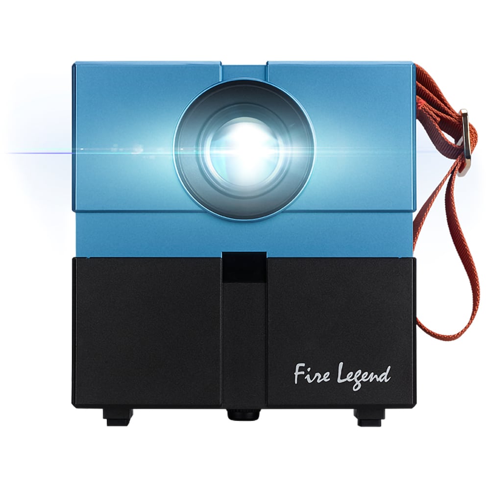 Videoproiector ACER AOpen QH12a, HD 1280 x 720p, 5500 lumeni, Wi-Fi, albastru-negru