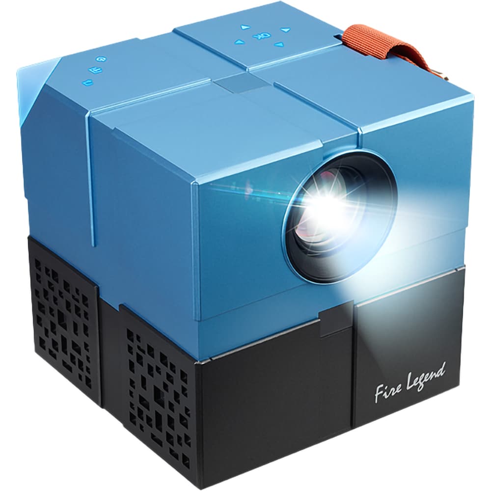 Videoproiector ACER AOpen QH12a, HD 1280 x 720p, 5500 lumeni, Wi-Fi, albastru-negru