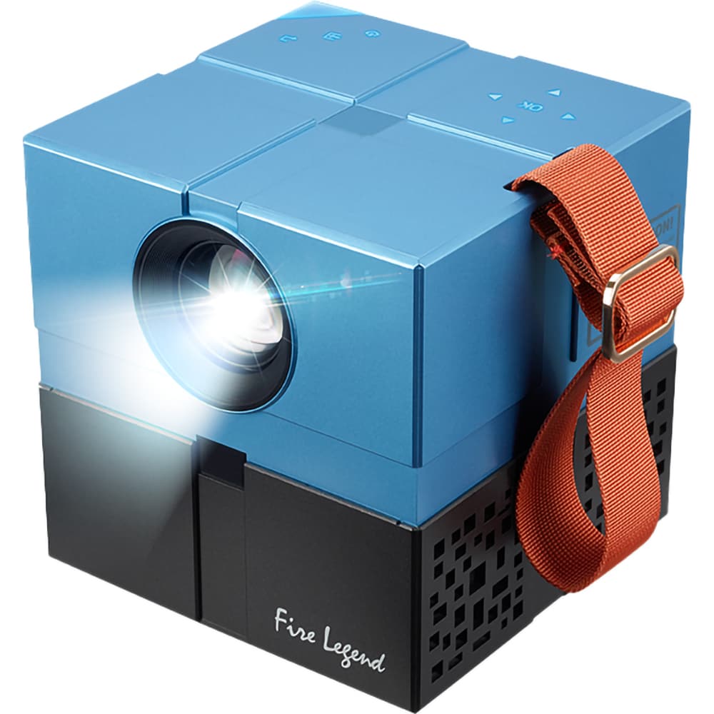 Videoproiector ACER AOpen QH12a, HD 1280 x 720p, 5500 lumeni, Wi-Fi, albastru-negru