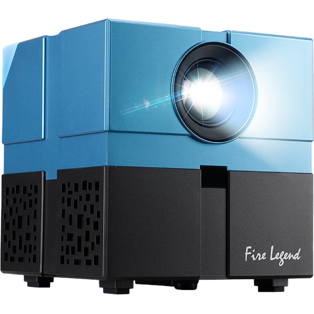 Videoproiector ACER AOpen QH12a, HD 1280 x 720p, 5500 lumeni, Wi-Fi, albastru-negru