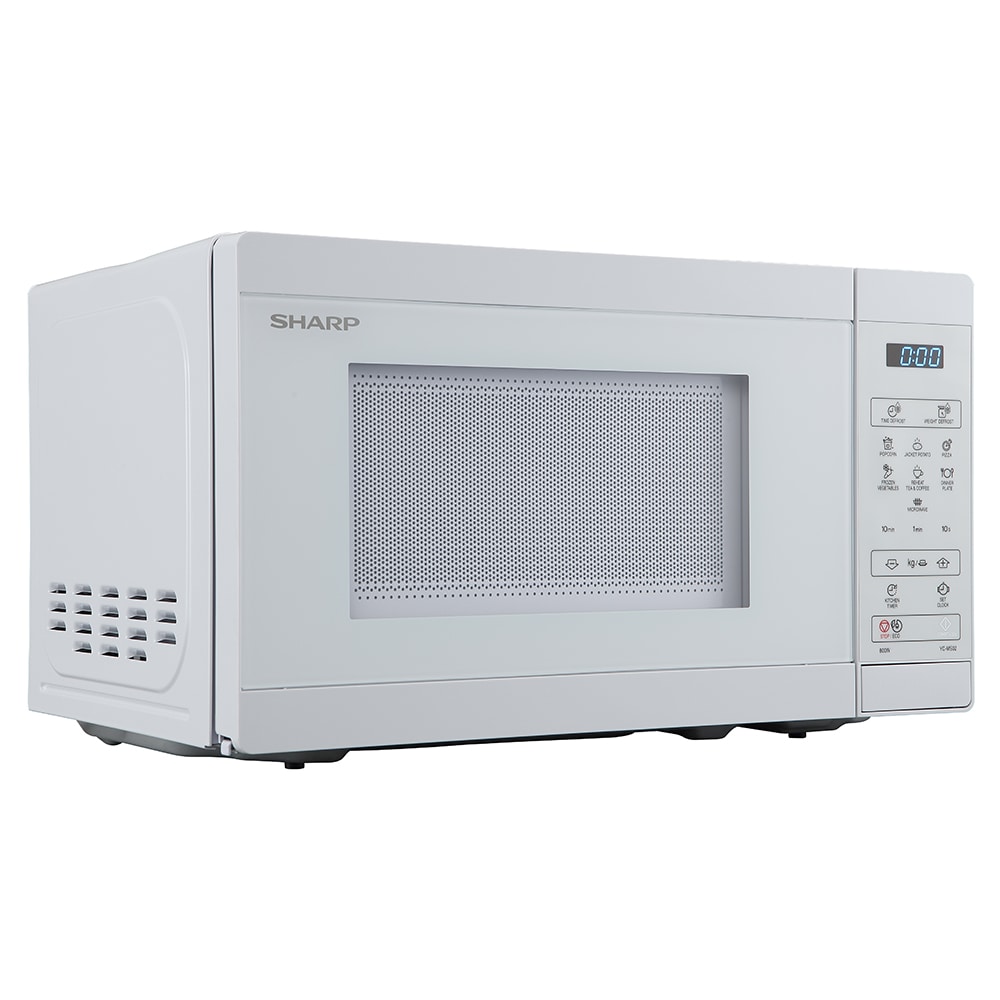 Cuptor microunde SHARP YC-MS02E-C, 20l, 800W, alb