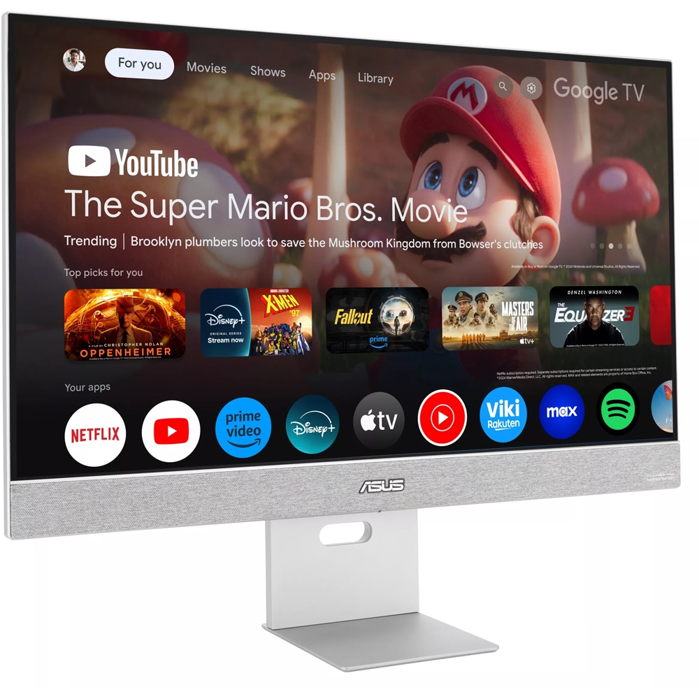 Monitor LED IPS ASUS ZenScreen Smart MS27UC, 27", UHD, 60Hz, HDR, boxe, argintiu