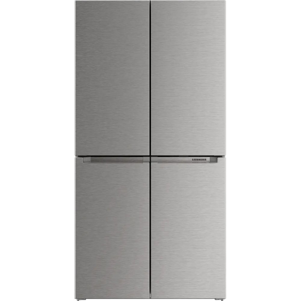Side by Side LIEBHERR Msdd 9012 pure, Duo Cooling, 576 l, H 180.5 cm, Clasa D, argintiu