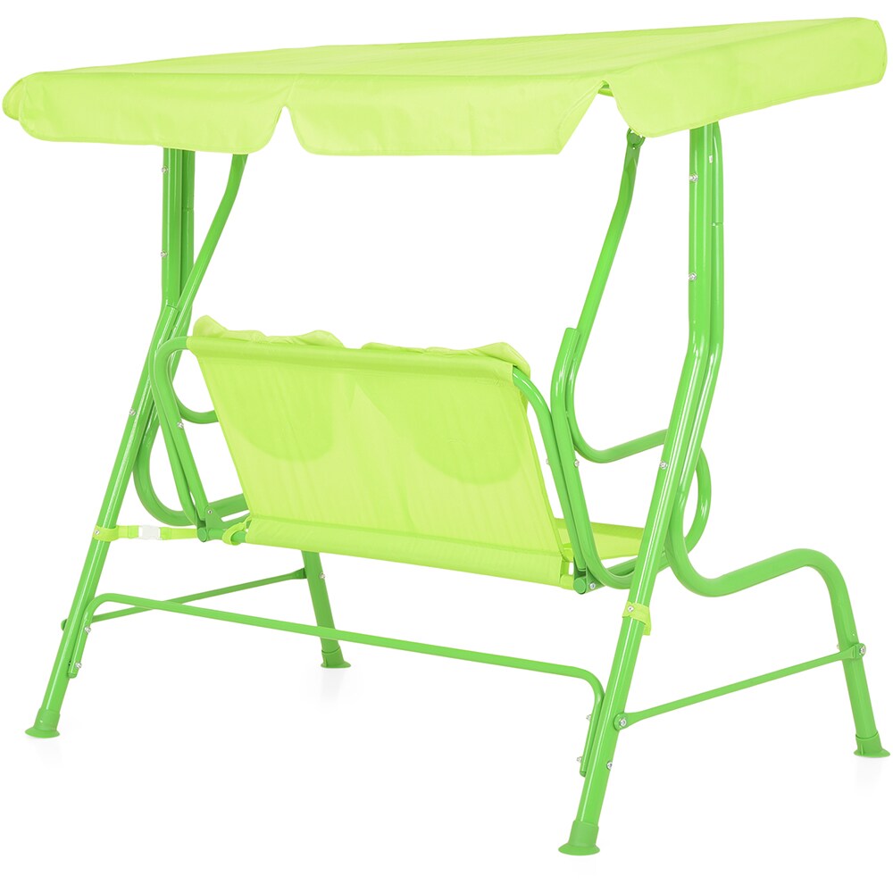 Balansoar gradina Frog, 2 locuri, 115 x 75 x 110 cm, verde