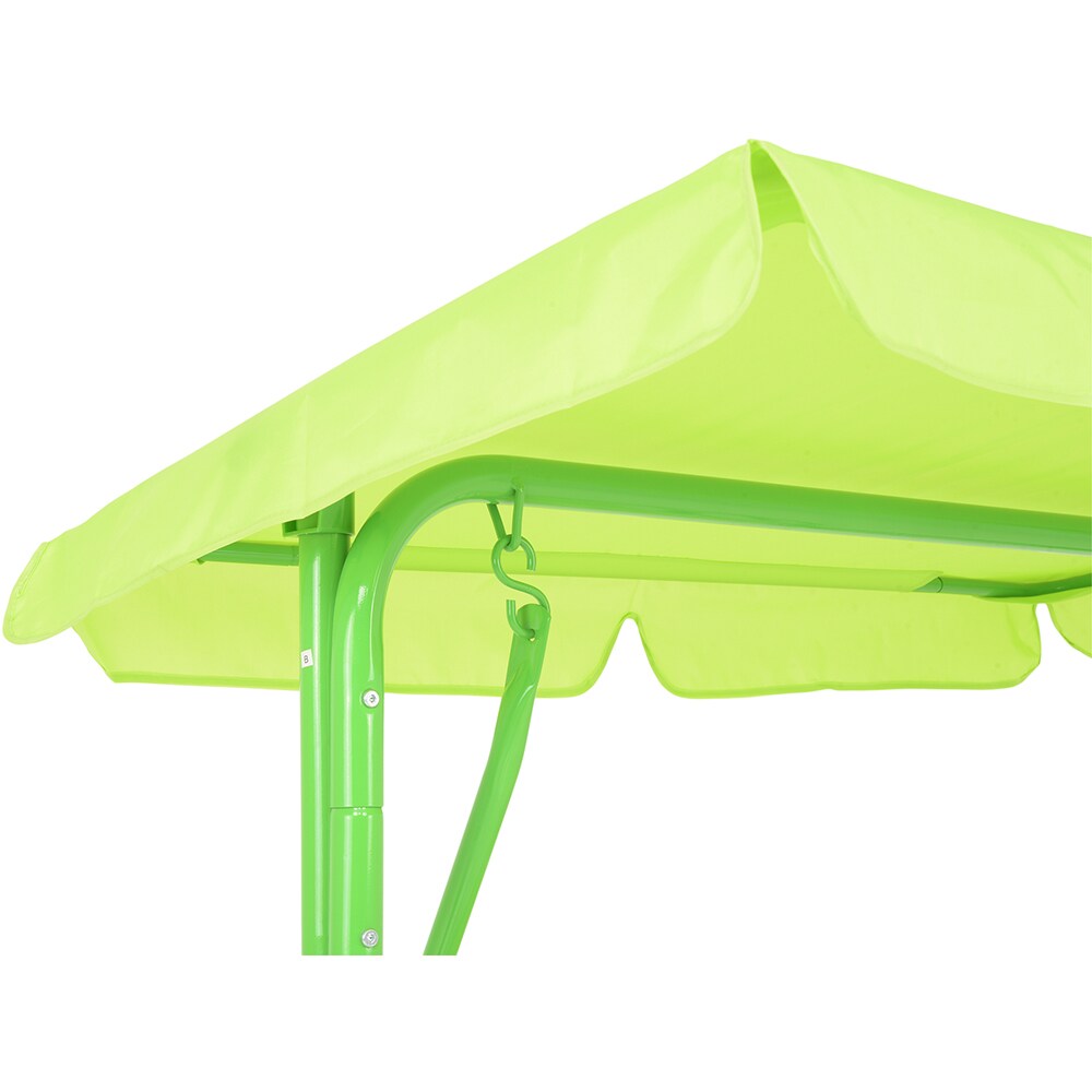 Balansoar gradina Frog, 2 locuri, 115 x 75 x 110 cm, verde