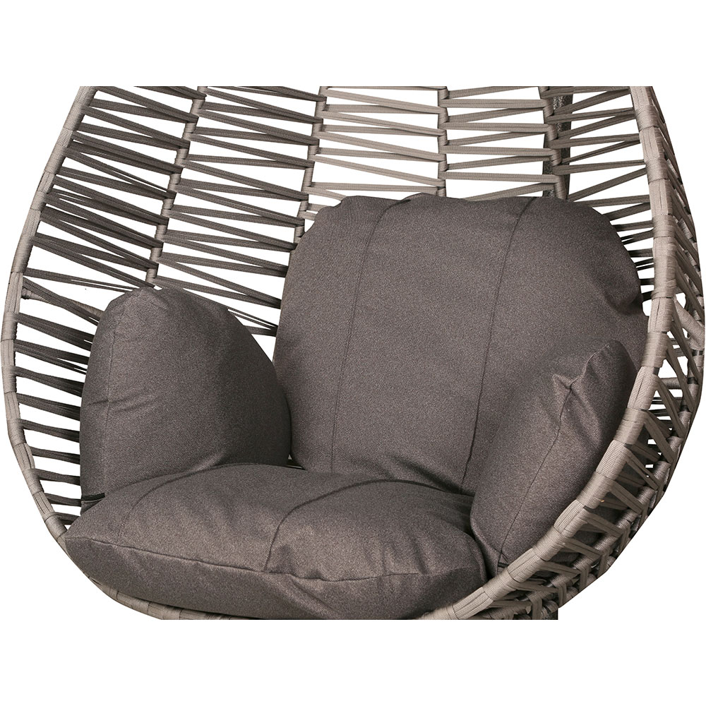 Leagan gradina OUTDOOR, 110 x 115 x 198 cm, antracit