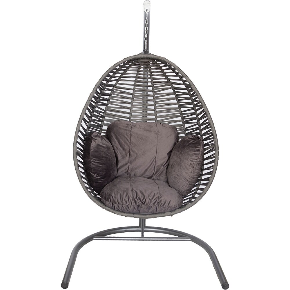 Leagan gradina OUTDOOR, 110 x 115 x 198 cm, antracit