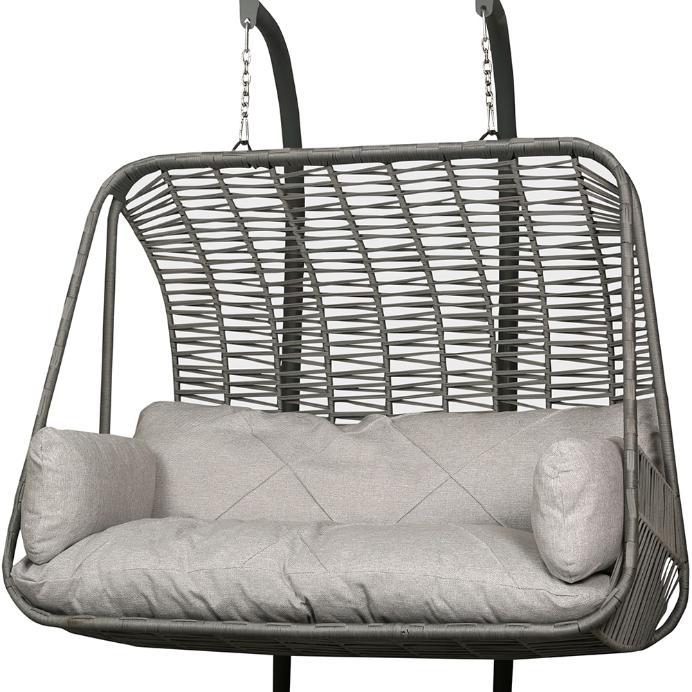 Leagan gradina OUTDOOR, 181 x 120 x 200 cm, gri