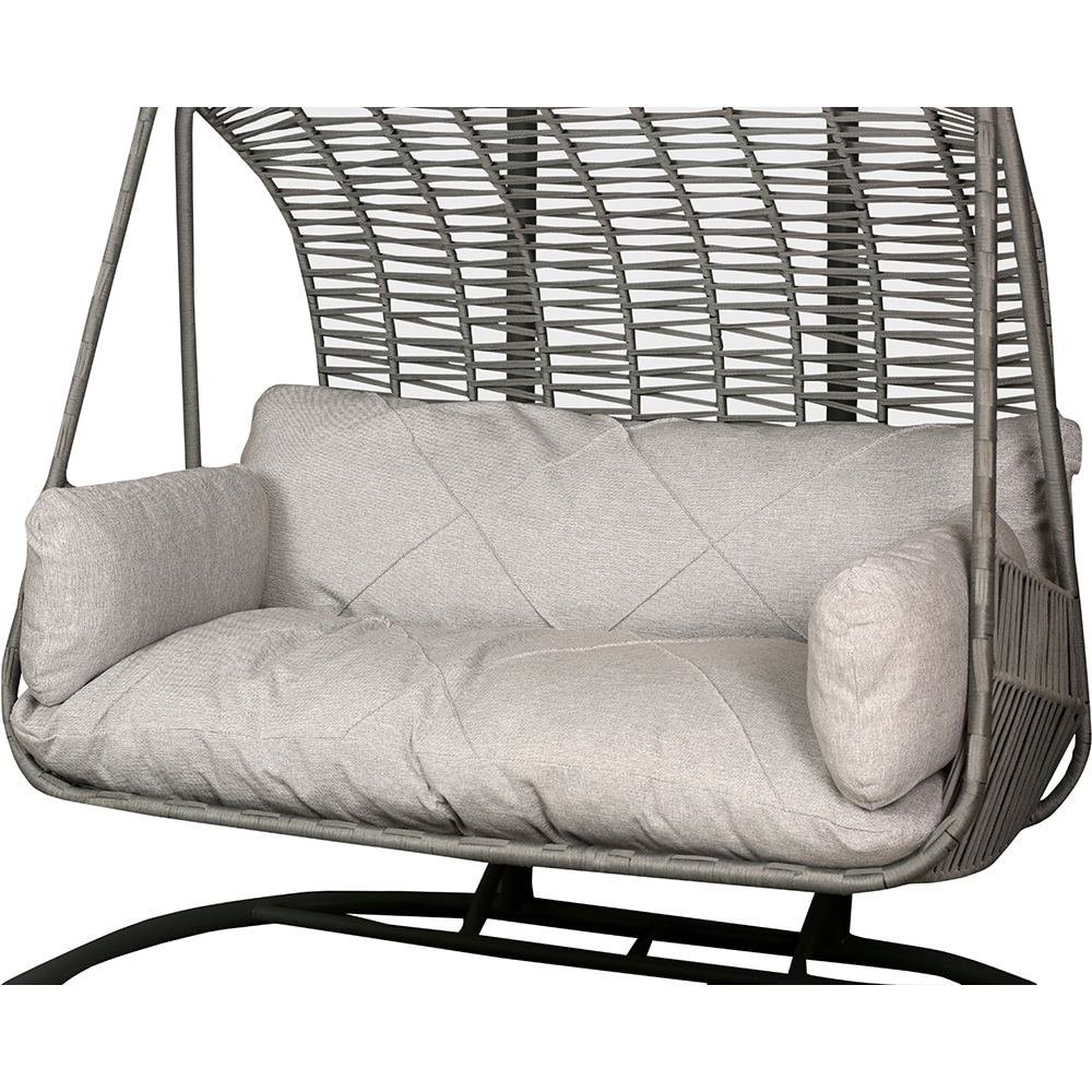 Leagan gradina OUTDOOR, 181 x 120 x 200 cm, gri