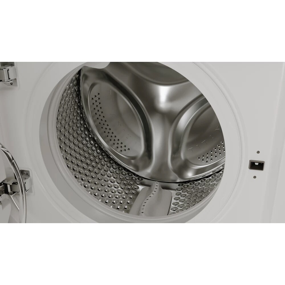 Masina de spalat rufe incorporabila WHIRLPOOL BI WMWG 81484E EU, 6th Sense, 8 kg, 1400rpm, Clasa C, alb