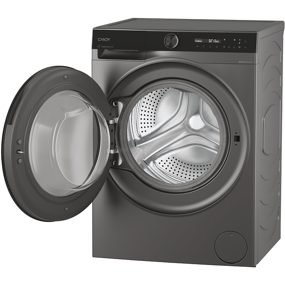 Masina de spalat rufe frontala CANDY ProWash 700 BS 49SB8G-S, Steam, 9 kg, 1400rpm, Clasa A, Wi-Fi, antracit