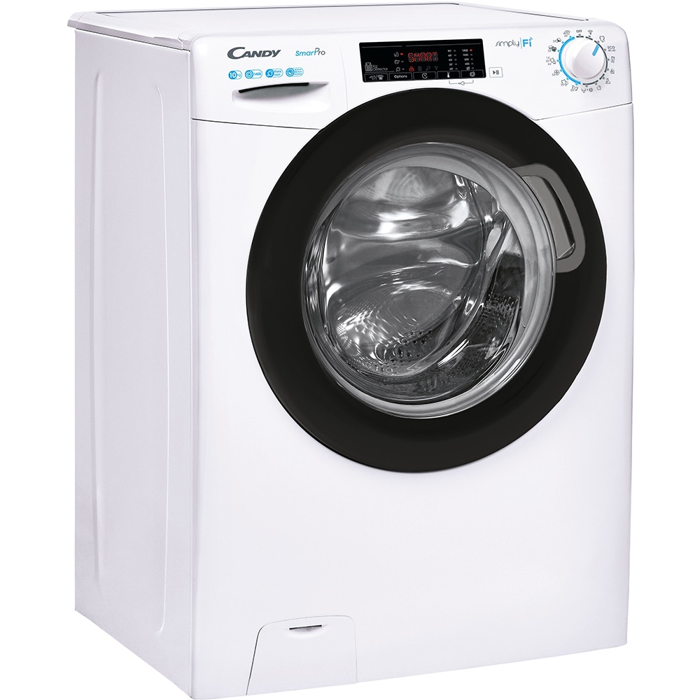 Masina de spalat rufe frontala CANDY Smart Pro CSO14105TWB4/1-S, Wi-Fi, 10 kg, 1400rpm, Clasa B, alb