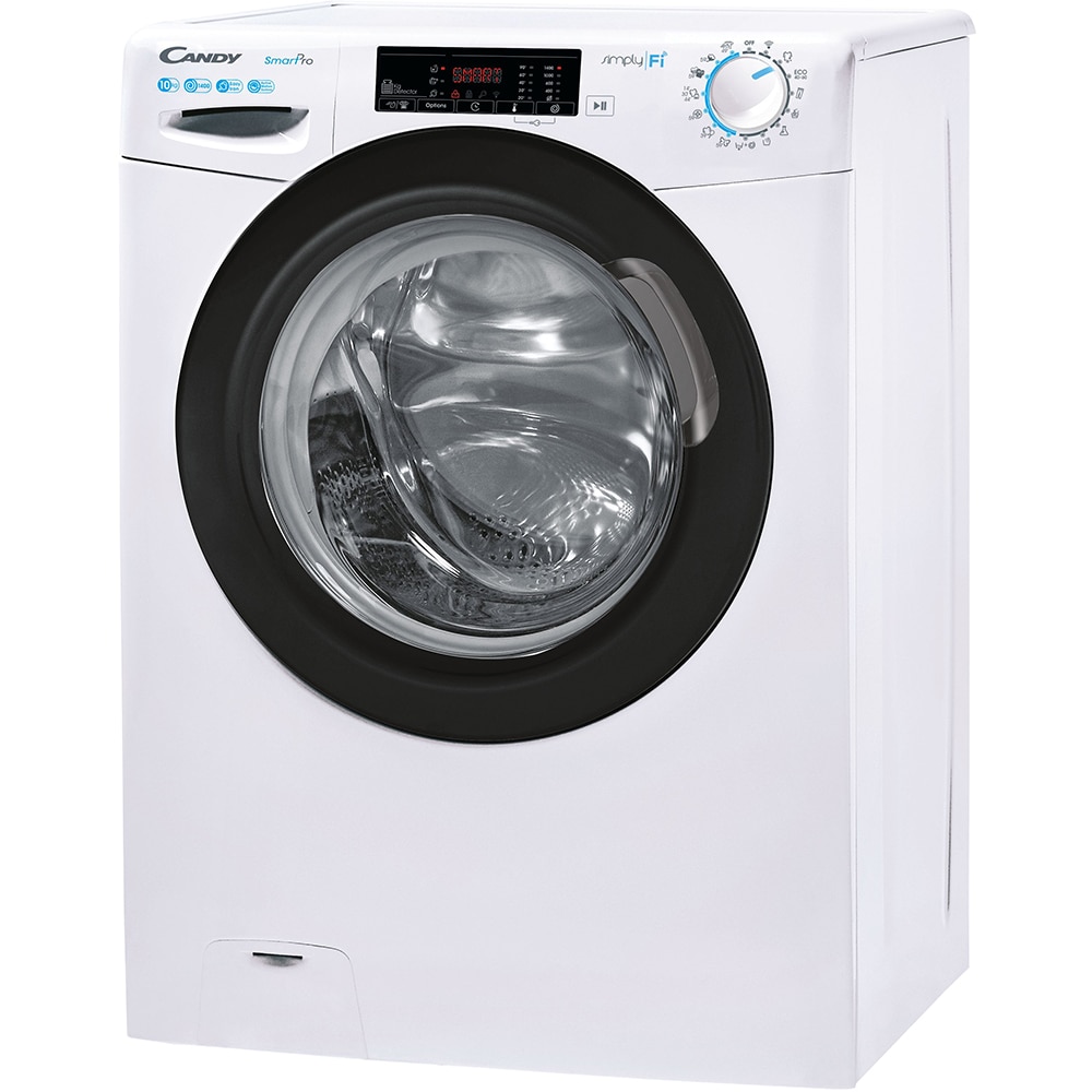 Masina de spalat rufe frontala CANDY Smart Pro CSO14105TWB4/1-S, Wi-Fi, 10 kg, 1400rpm, Clasa B, alb