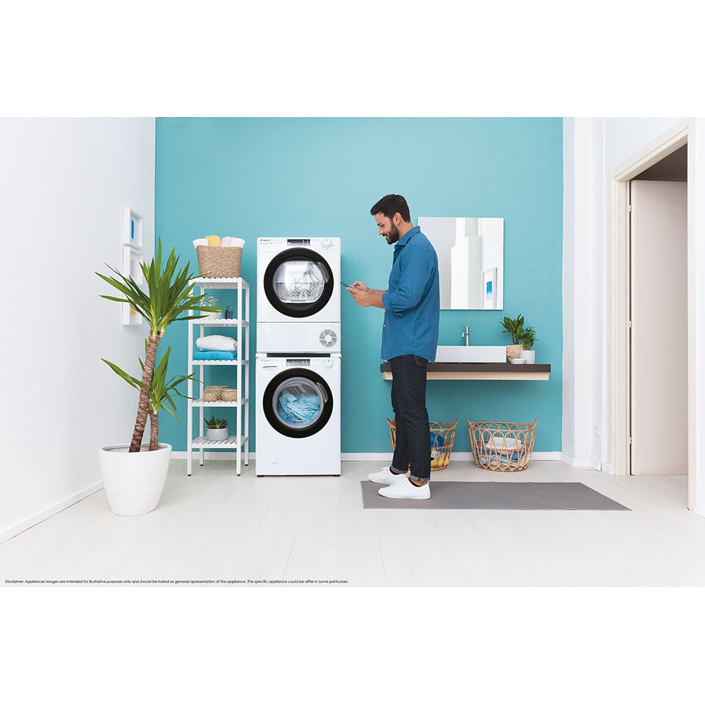 Masina de spalat rufe frontala CANDY Smart Pro CSO14105TWB4/1-S, Wi-Fi, 10 kg, 1400rpm, Clasa B, alb