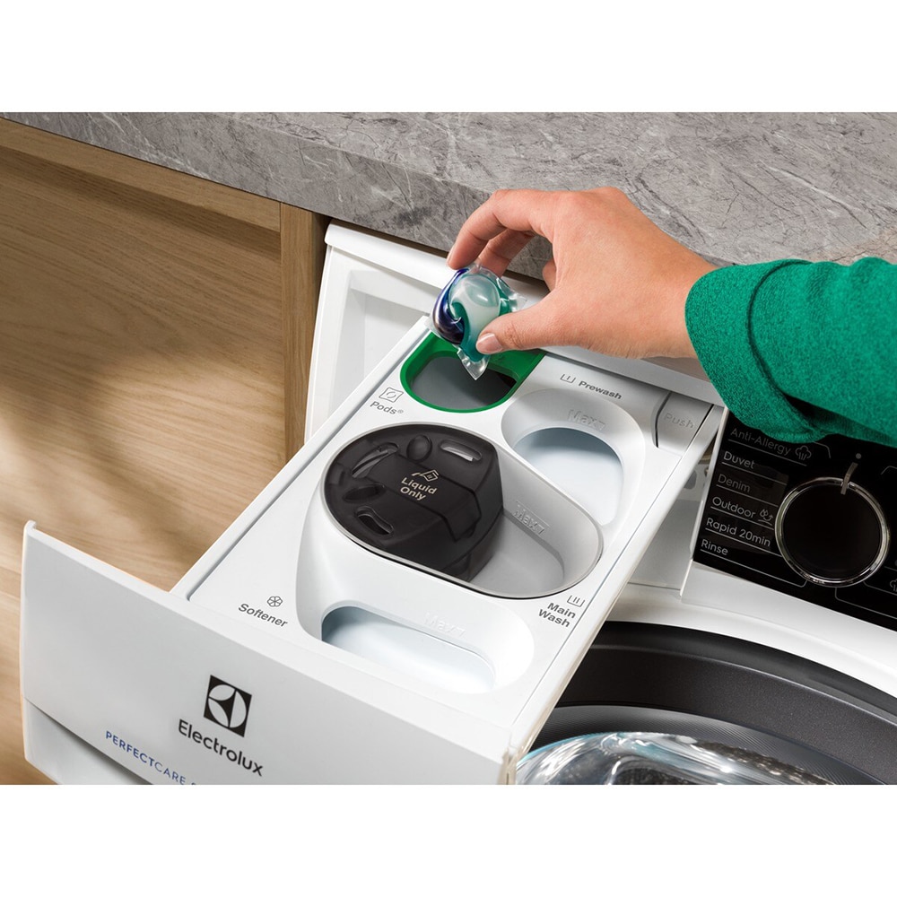 Masina de spalat rufe frontala ELECTROLUX PerfectCare700 EW7F249PS, 9 kg, 1400rpm, Clasa A, alb