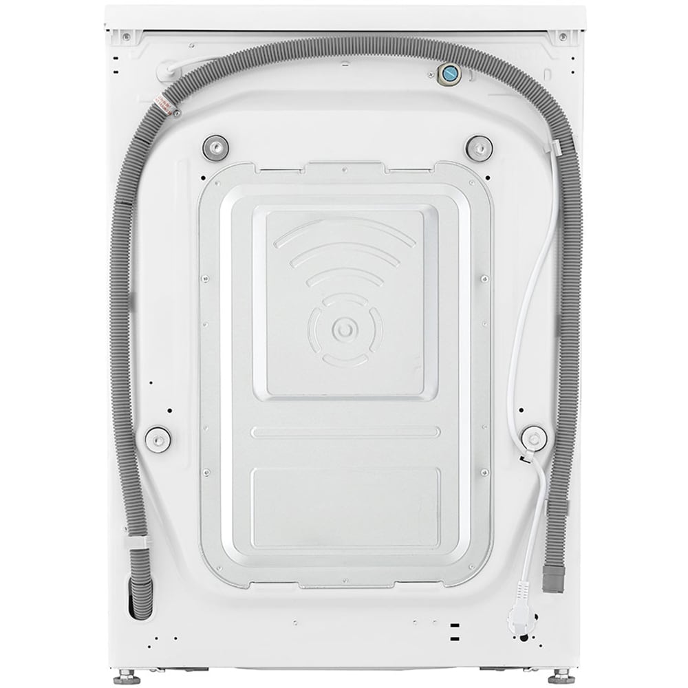 Masina de spalat rufe frontala slim cu uscator LG F2DR508S1W, Steam, AI DD, 8/5 kg, 1200rpm, Clasa A/E, alb