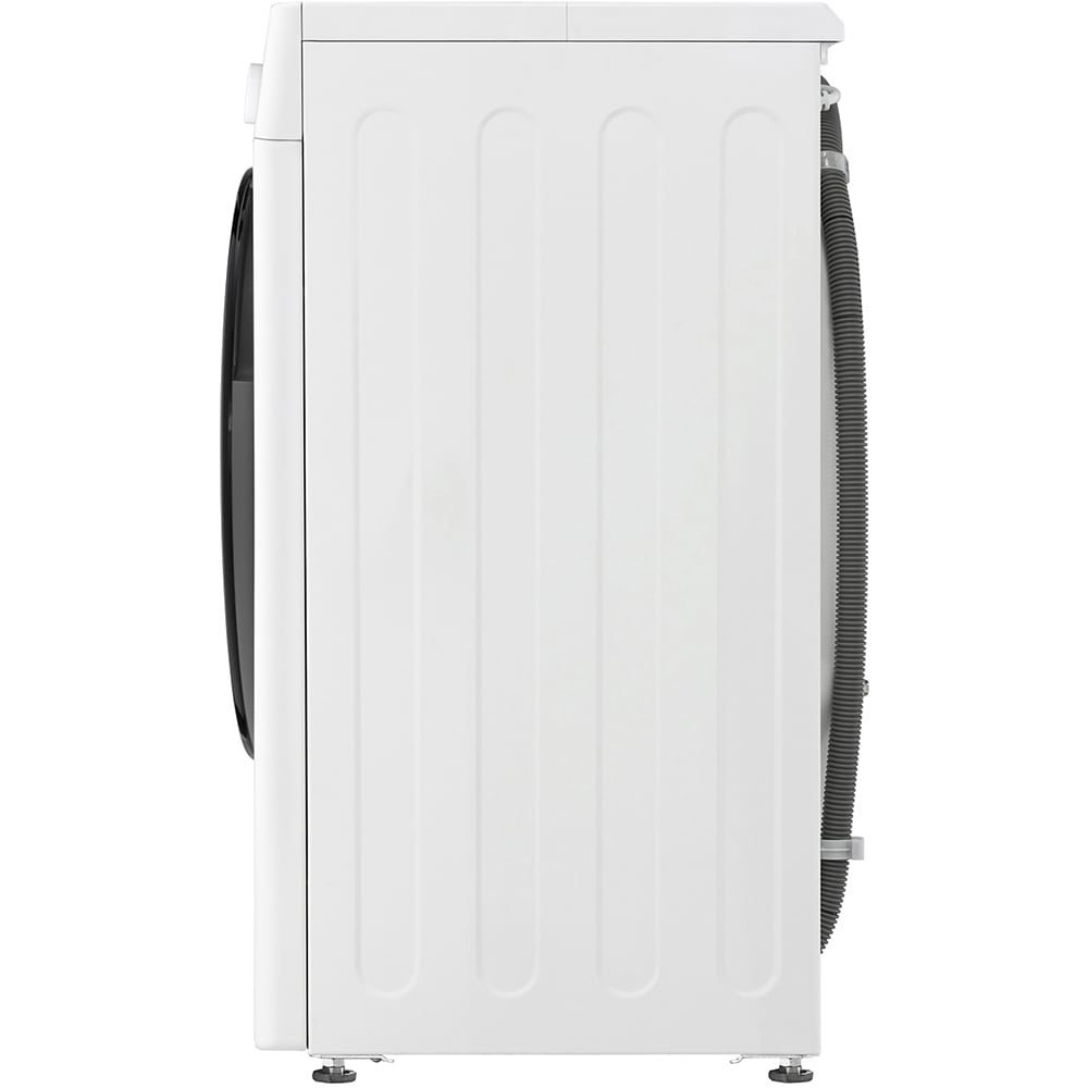 Masina de spalat rufe frontala slim LG F2WR508SBW, Steam, 8 kg, 1200rpm, Clasa A, alb