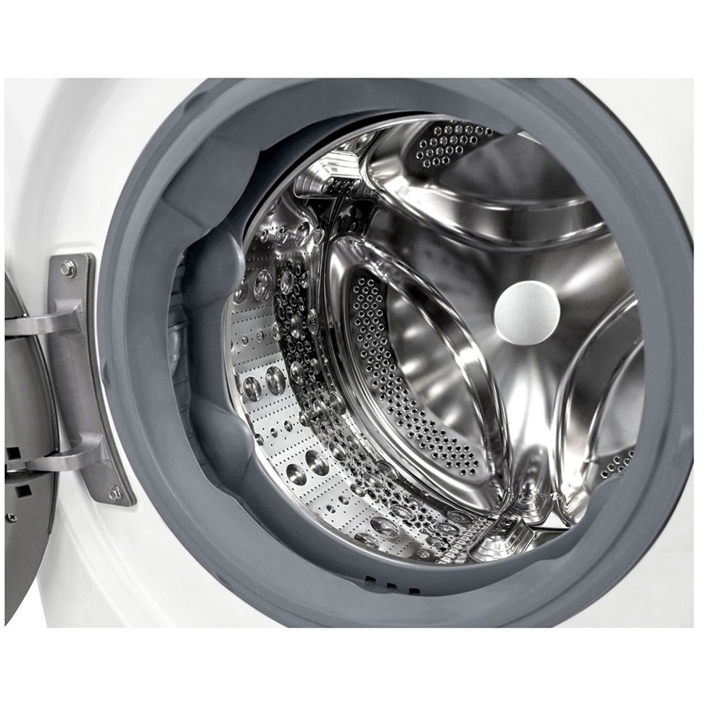 Masina de spalat rufe frontala slim LG F2WR709S2W, Steam, Wi-Fi, 9 kg, 1200rpm, Clasa A, alb