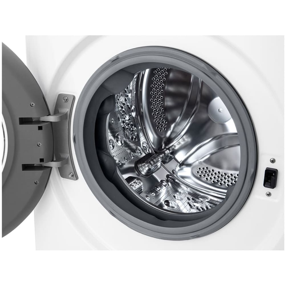 Masina de spalat rufe frontala cu uscator LG F4DR510S0W, Steam, AI DD, 10/6 kg, 1400rpm, Clasa A/D, alb