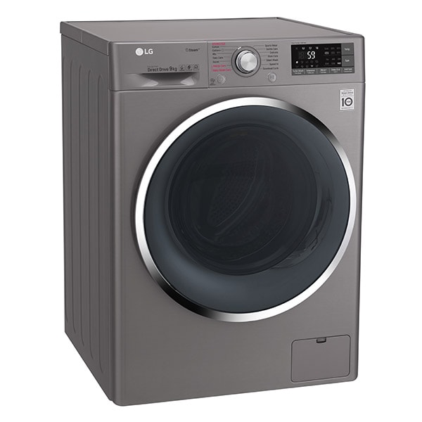 Masina de spalat rufe frontala LG F4J7VY2S, Wi-Fi, 9kg, 1400RPM, A+++, gri