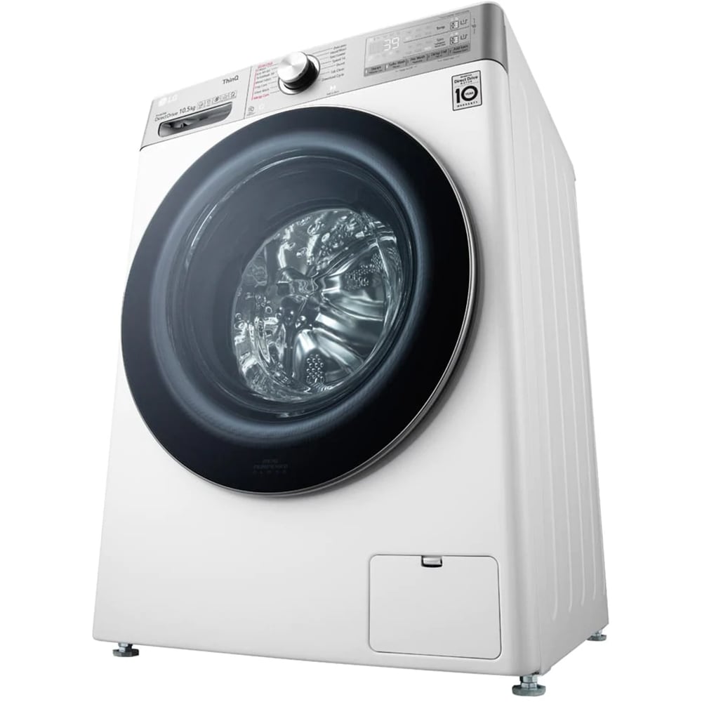 Masina de spalat rufe frontala LG F6WV910P2EA, Wi-Fi, 10.5 kg, 1600rpm, Clasa A, alb