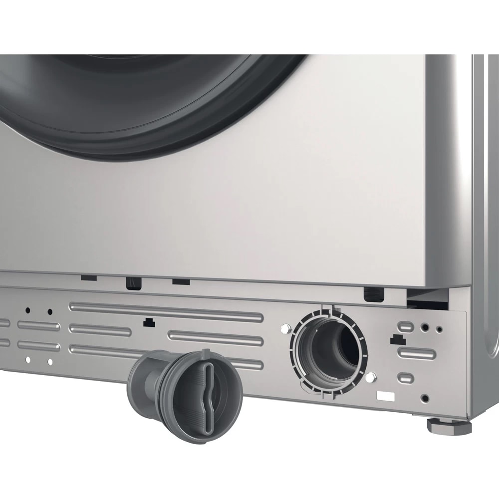 Masina de spalat rufe frontala cu uscator WHIRLPOOL FWDD 1171582 SBV EU N, 6th Sense, 11/7 kg, 1600rpm, Clasa D/E, argintiu