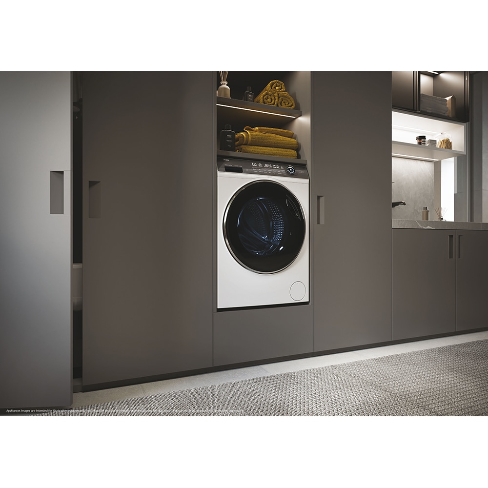 Masina de spalat rufe frontala HAIER HW120-B14979EUGS, Steam, 12 kg, 1400rpm, Clasa A, alb