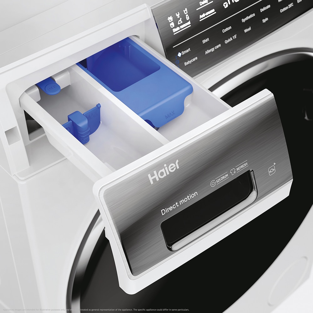 Masina de spalat rufe frontala HAIER HW120-B14979EUGS, Steam, 12 kg, 1400rpm, Clasa A, alb