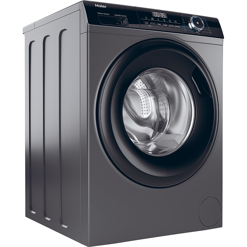 Masina de spalat rufe frontala HAIER HW90-B14939S8-S, Steam, 9 kg, 1400rpm, Clasa A, antracit