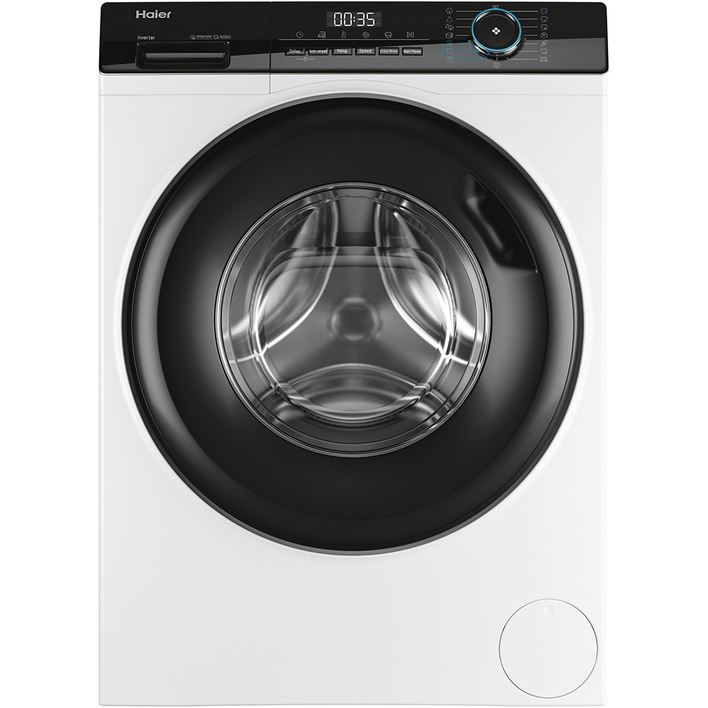 Masina de spalat rufe frontala HAIER HW90-BP14939-S, Steam, 9 kg, 1400rpm, Clasa A, alb