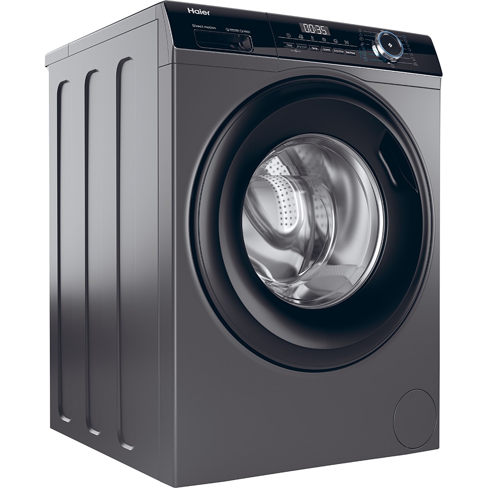 Masina de spalat rufe frontala cu uscator HAIER HWD80-B14939S8-S, 8/5 kg, 1400rpm, Clasa A/D, antracit