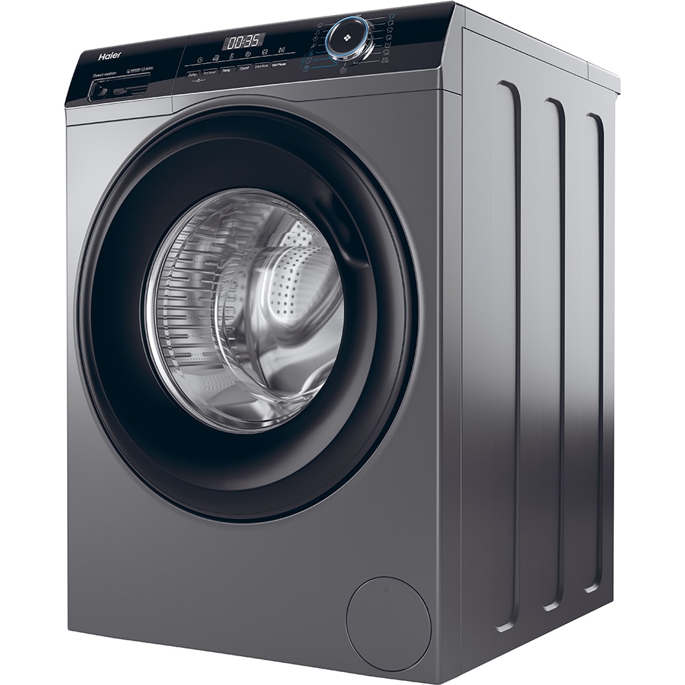 Masina de spalat rufe frontala cu uscator HAIER HWD80-B14939S8-S, 8/5 kg, 1400rpm, Clasa A/D, antracit