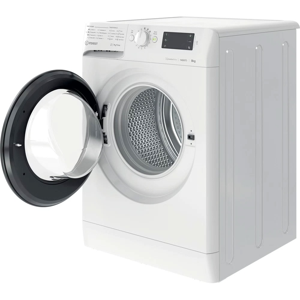 Masina de spalat rufe frontala INDESIT MTWE 81484 WK EE, 8 kg, 1400rpm, Clasa C, alb